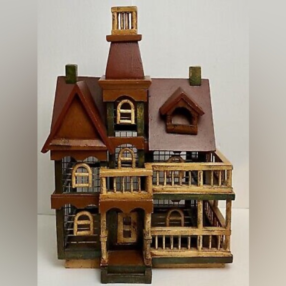 Antique Vintage Birdcage House Victorian Style